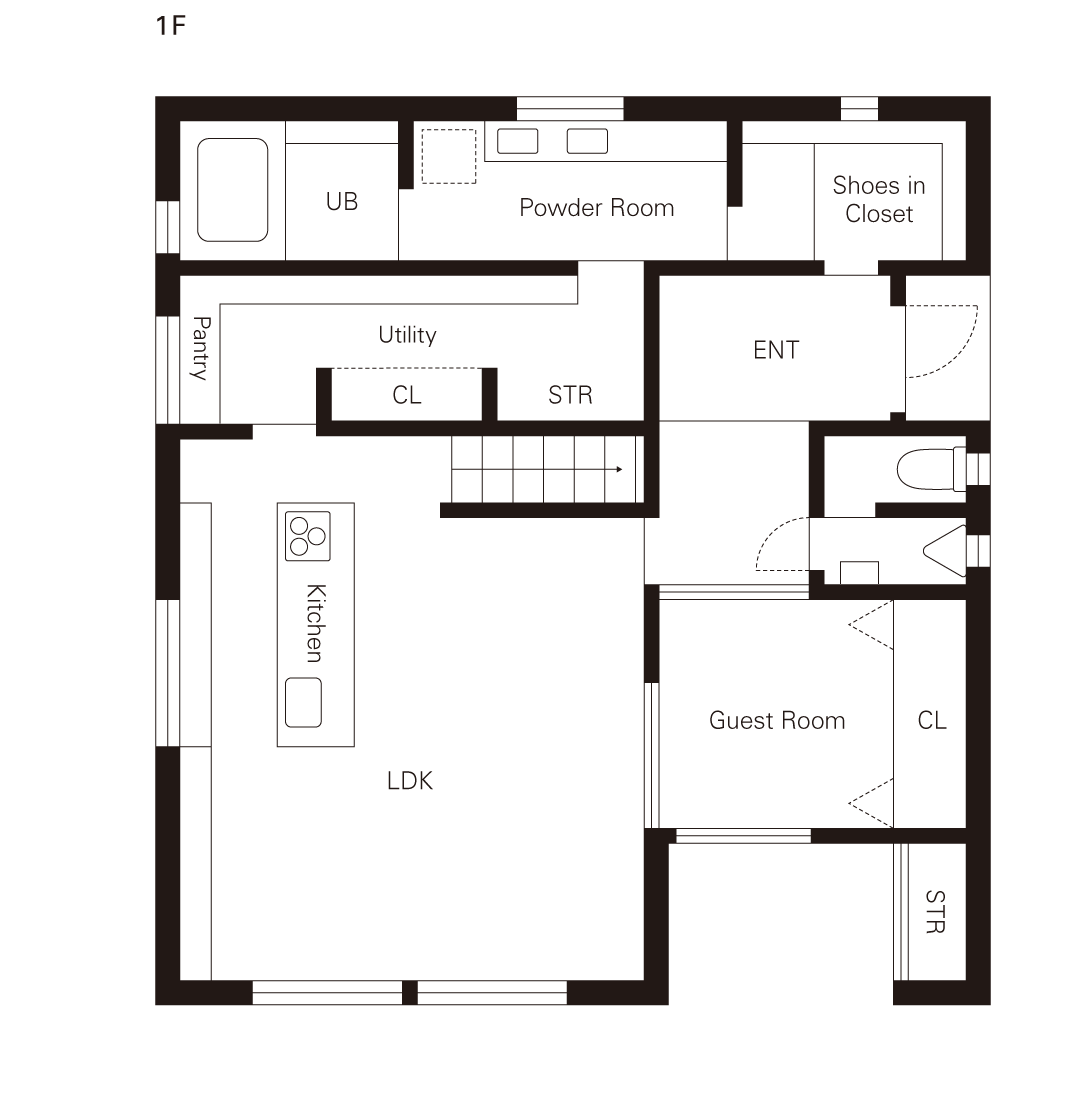 1F